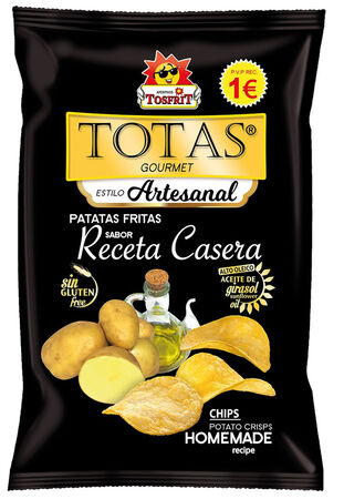 Patatas fritas receta casera Totas 100g