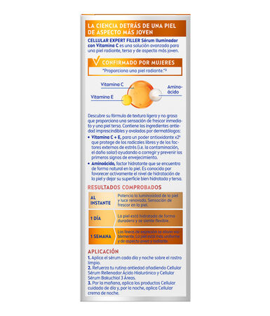 Serum iluminador cellular expert filler Nivea 30ml vitamina C