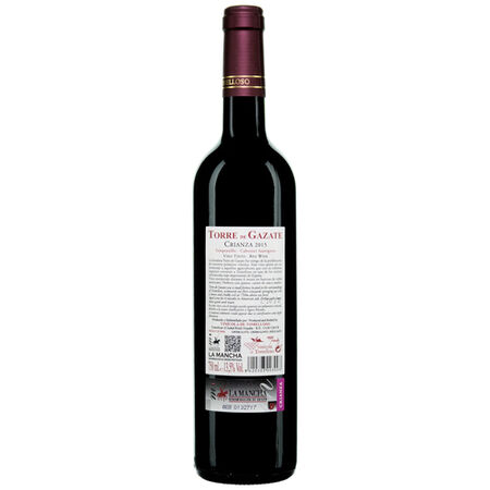 Vino tinto DO La Mancha Torre de Gazate crianza