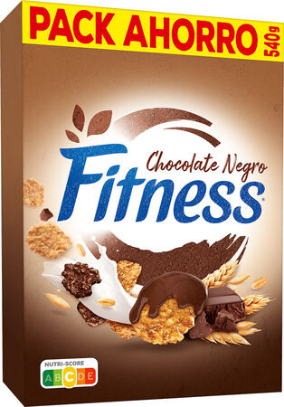 Cereales de chocolate negro Fitness Nestlé 540g