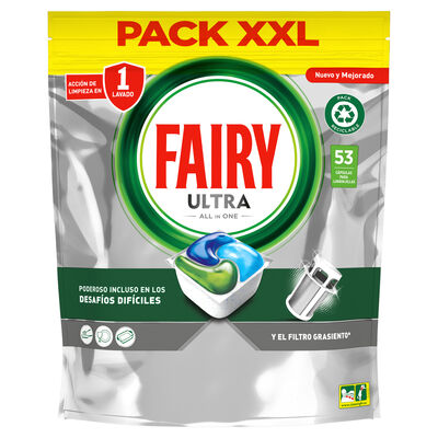 Detergente En Capsulas Para Lavavajillas Fairy 53U Ultra