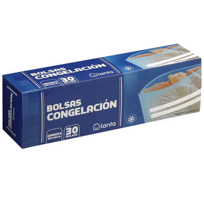 Bolsa de congelaci&oacute;n Lanta 30 uds grandes