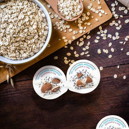 Bífidus probiótico Activia 0% pack 4 chia y almendras