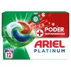 Detergente en cápsulas Ariel pods 12 lavados con toque de lenor poder quitamanchas