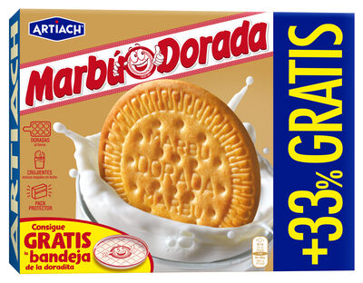 Galletas mar&iacute;a Marb&uacute; Dorada Artiach 600+200g