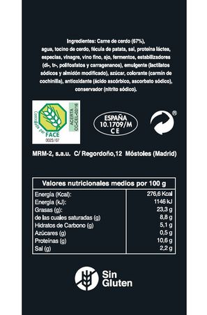 Mortadela ahumada Mrm