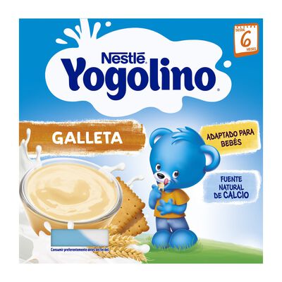 Postre Nestl&eacute; Yogolino galleta pack 4