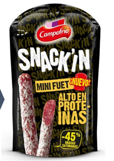 Minifuet reducido en grasa Campofr&iacute;o 50g