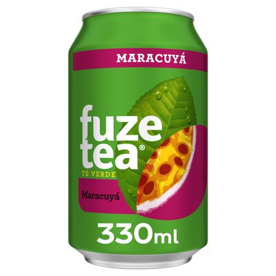 Refresco de t&eacute; verde Maracuy&aacute; Fuze tea 33cl Lata