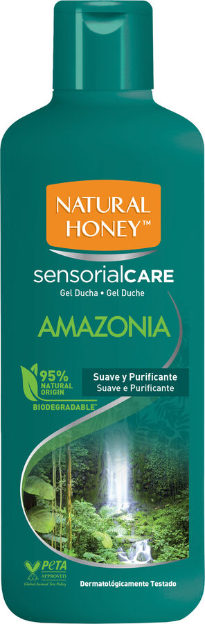 Gel baño Natural Honey 600ml amazonian