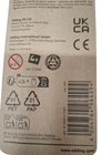 Rotulador negro Edding 1200 2 ud