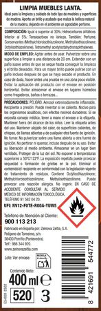 Limpiamuebles Lanta 400ml