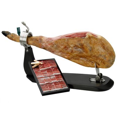 Jamón de cebo de campo ibérico 50% raza ibérica al corte