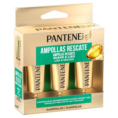 Ampollas de rescate Pantene 3 uds Suave&Liso