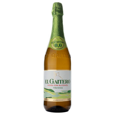 Sidra sin alcohol El Gaitero 75cl