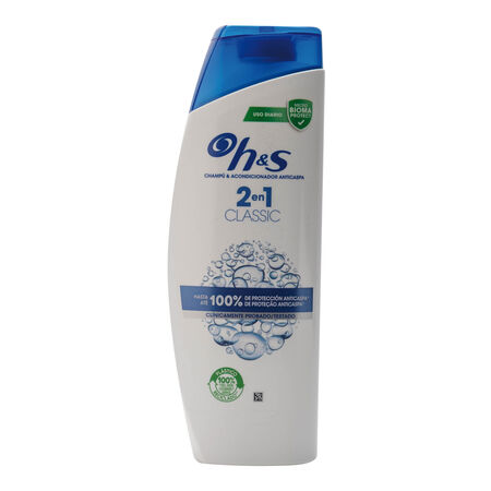Champú 2en1 H&S 400ml clásico