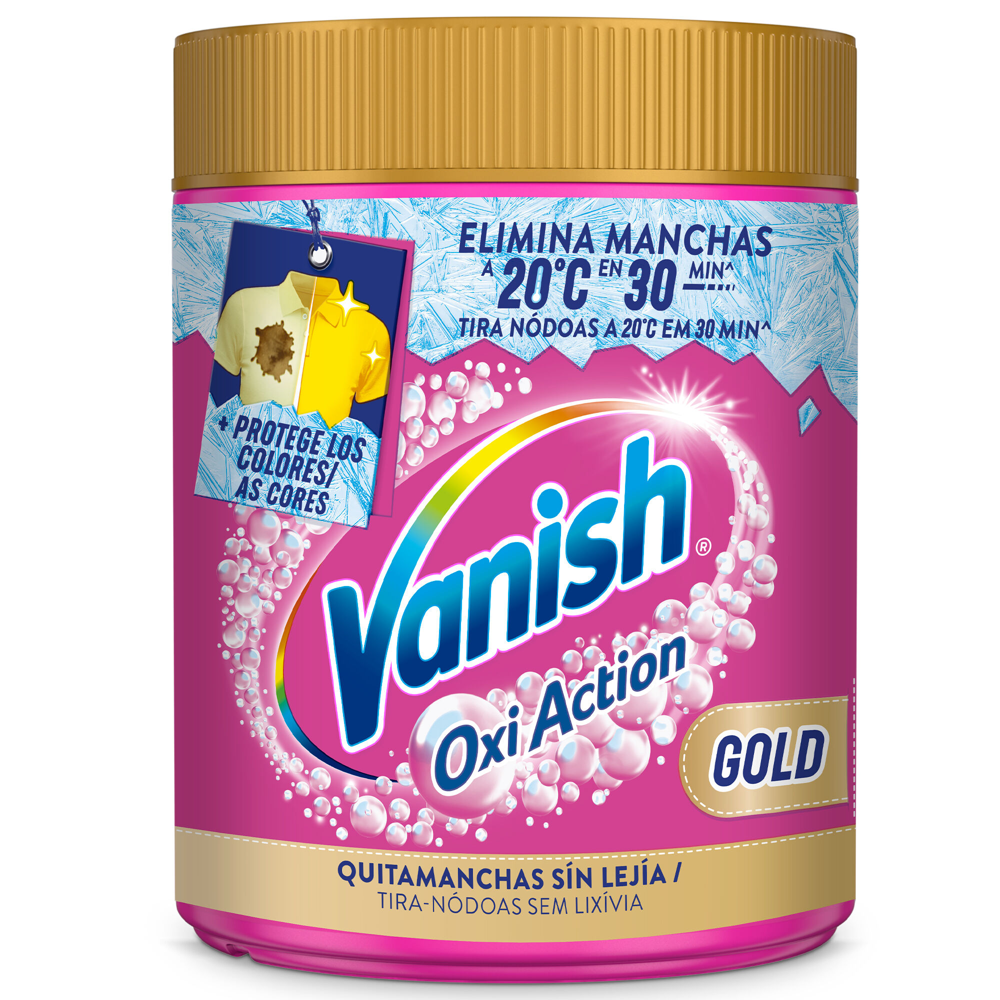 Quitamanchas en polvo Vanish 400 gr Gold