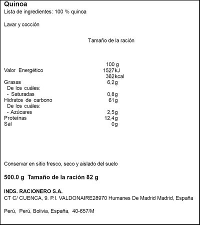 Quinoa Miau 500g