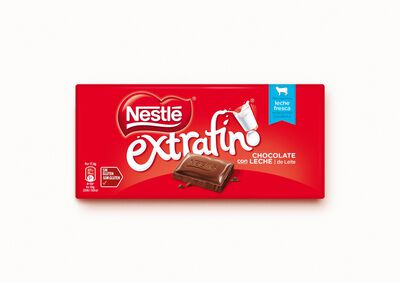 Chocolate con leche Nestl&eacute; Extrafino tableta 125g