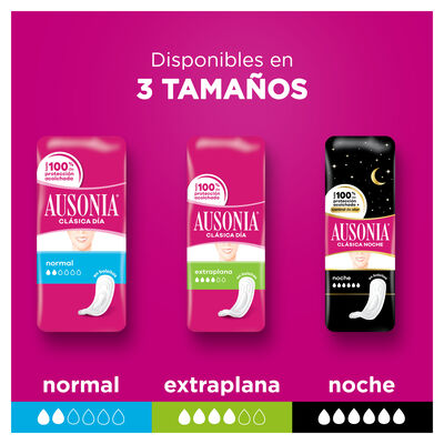 Compresa normal Ausonia 16 unidades