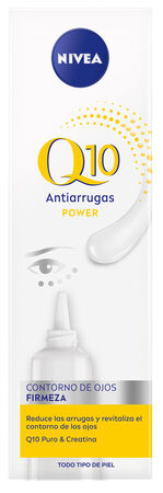 Crema antiarrugas Power contorno ojo Nivea Q10 15ml Todo tipo de pieles
