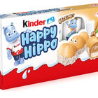 Chocolatina Kinder 5u happy hippo con avellana