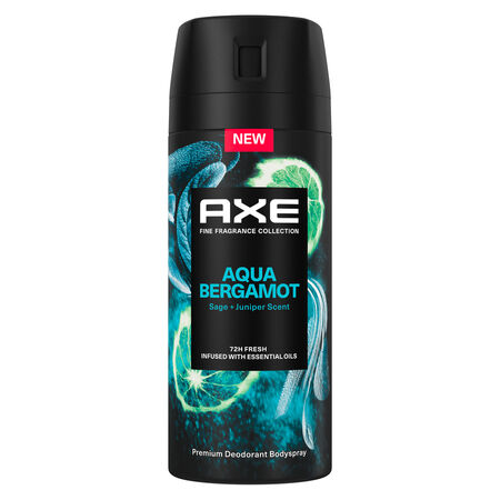 Desodorante Spray Axe 150ml Agua De Bergamota