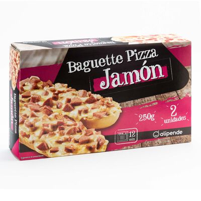 Baguette pizza Alipende 250g jamón