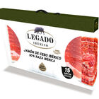 Maletín jamón cebo Ibérico Legado pack 15 de 60g