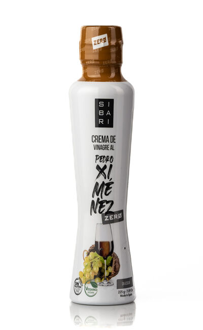 Crema vinagre balsámico Pedro Ximénez Zero Sibari 225g
