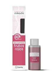 Ambientador tipo mikado Lanta 50ml recambio frutos rojos