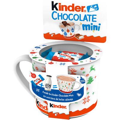 Mini chocolatinas Kinder taza con 17 unidades 102g