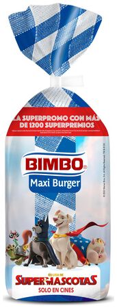 Pan maxi burger Bimbo 4 uds
