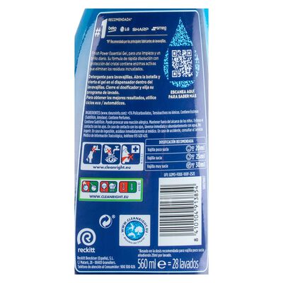 Detergente de lavavajillas en gel Finish 28 lavados Power Essential