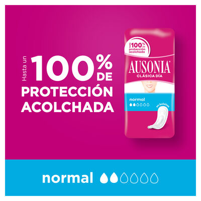 Compresa normal Ausonia 16 unidades