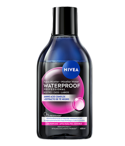 Agua micelar Nivea 400 ml Waterproof