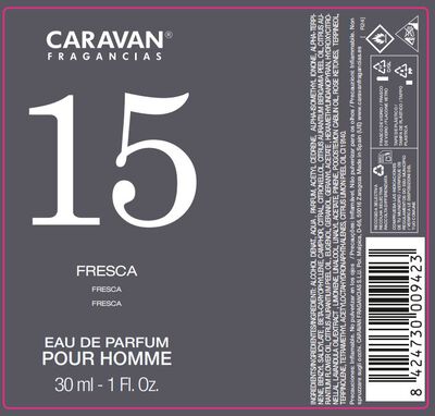 Eau de toilette Caravan hombre 30ml n&ordm;15