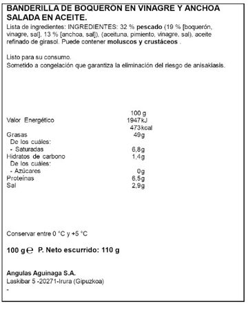 Bocaditos mixtos con sabor variado Artei&ntilde;aki 110g