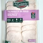 Pechuguita pollo asada La Carlote&ntilde;a 100g