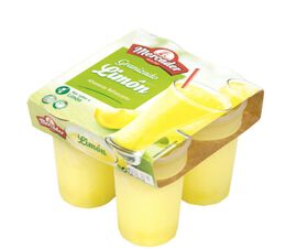 Granizado con sabor a limón en pack de 4 unidades Mercader