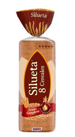 Pan molde Bimbo Silueta bimbo 8 cereales 650g