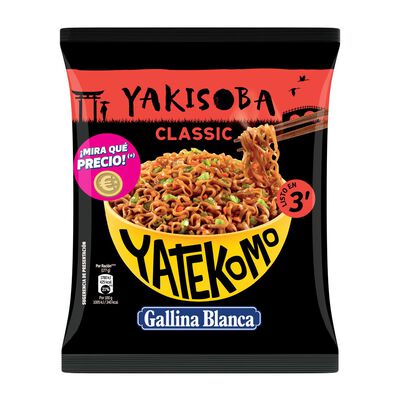 Fideos orientales cl&aacute;sico gallina blanca Yakisoba 2u
