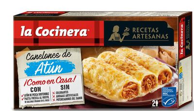 Canelones La Cocinera at&uacute;n 500g