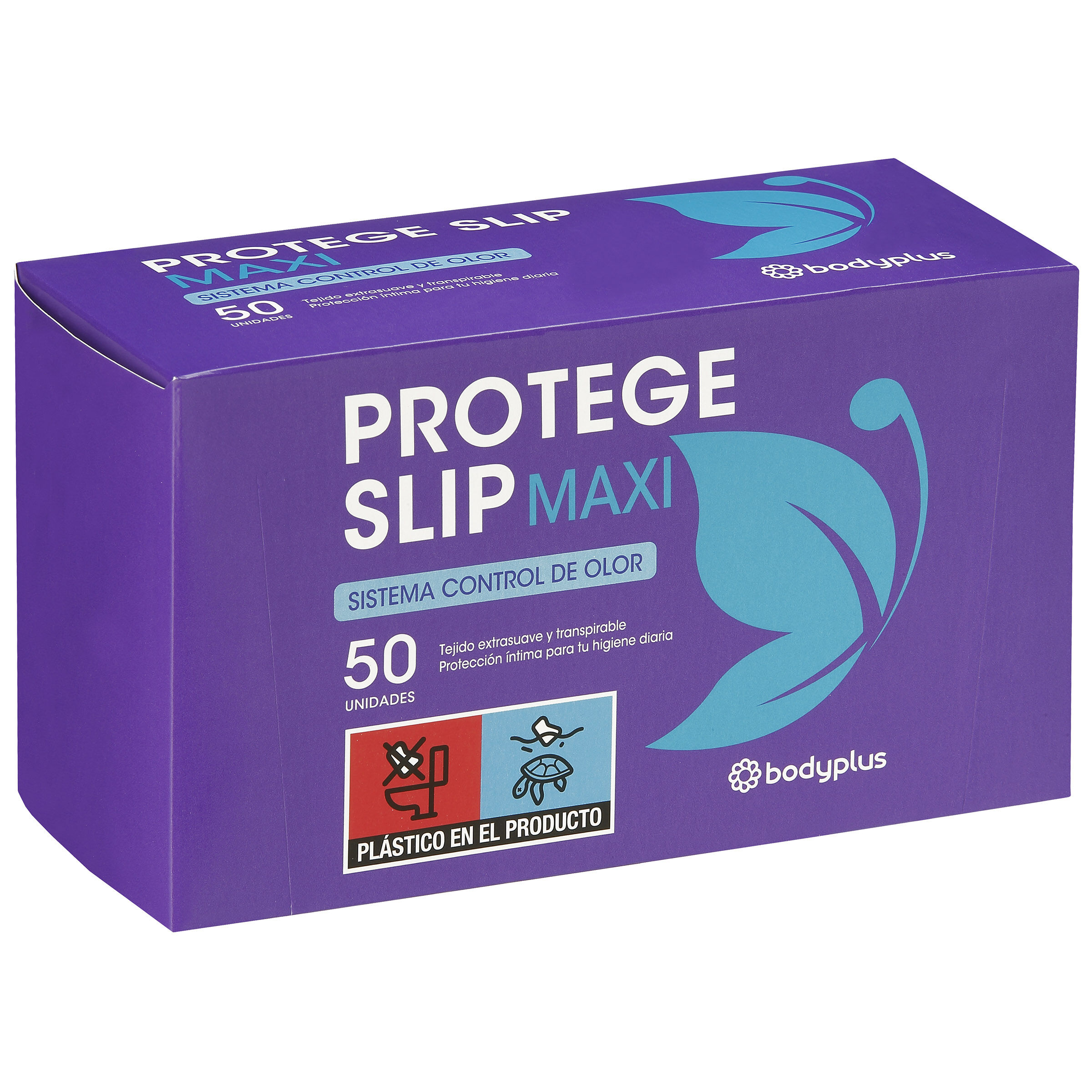 Protegeslip Bodyplus 50 unidades maxi