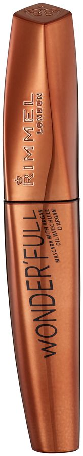 Máscara de pestañas Rimmel wonderfull 001 argan oil