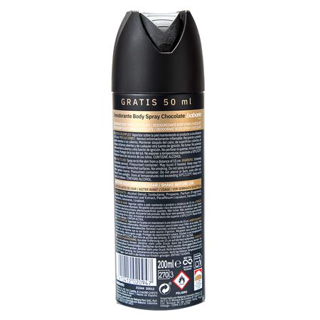 Desodorante en spray Babaria men 150ml chocolate