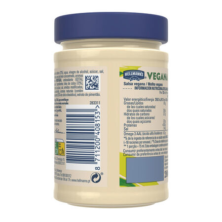 Salsa vegana Hellmann'S 280ml