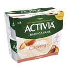 Bífidus Activia cremoso pack 4 melocotón