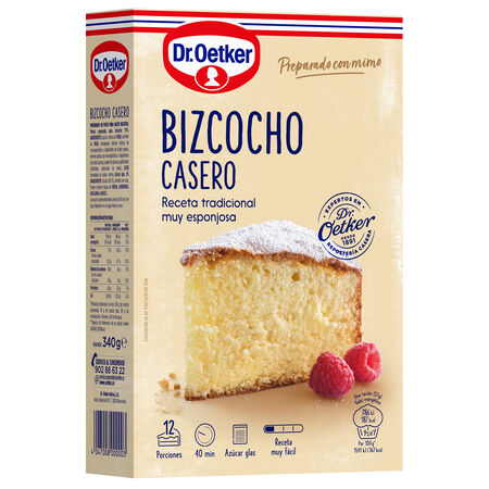 Preparado de bizcocho Dr Oetker 340g
