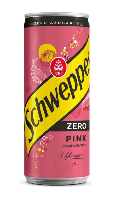 Refresco zero pink Schweppes 33cl